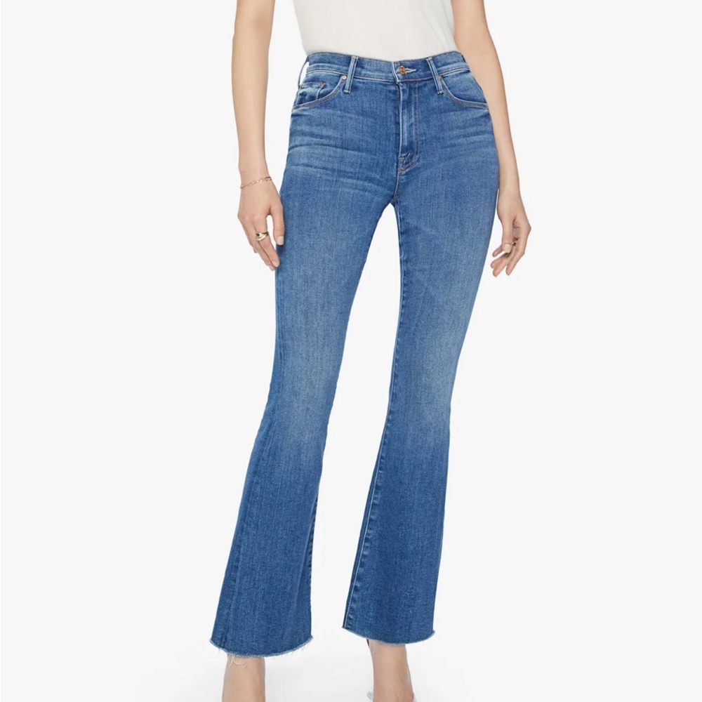 MOTHER The Weekender Fray Jeans - Groovy kind of Love NWT size 31